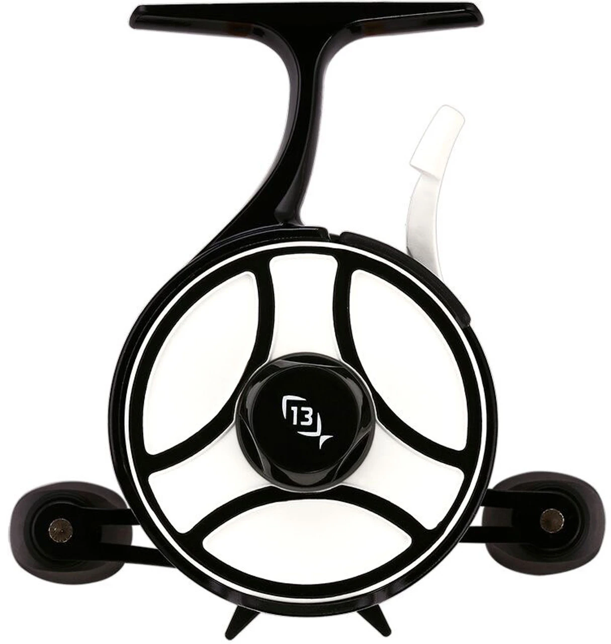 13 Fishing Black Betty Free Fall Ghost Ice Reel - Blackout Glow - L/H 6 13 Fishing Black Betty Free Fall Ghost Ice Reel - Blackout Glow - L/H - Image 4