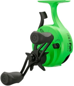 13 Fishing Black Betty Free Fall Ghost Ice Reel Radioactive Pickle L/H -13 Fishing Store 13 fishing bbffgwrp2 5 lh black betty free fall ghost ice reel 93266.1651258634