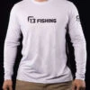 13 Fishing Man-Tooth Performance LS T-Shirt - White/Black - Small -13 Fishing Store 13 fishing plsmtweb s man tooth performance ls t shirt 78051.1651174508.386.513